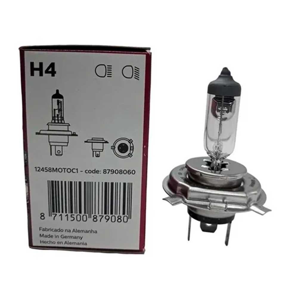 Lâmpada Bi-Iodo H4 12v 35/35w Moto 12458MOTOC1