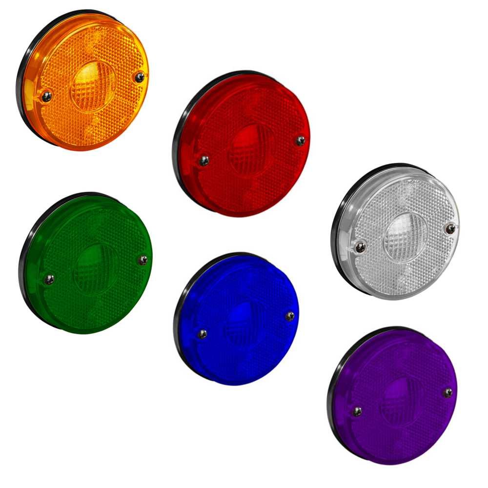 Lanterna Lateral LED Randon Bivolt GF5127-Componentes Automotivos